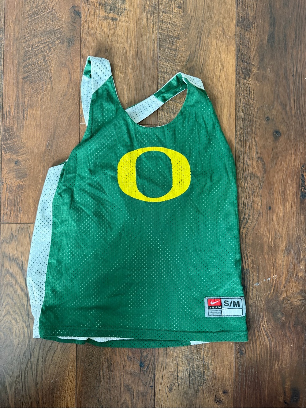 Nike Green & Yellow Oregon Mesh Practice Tank